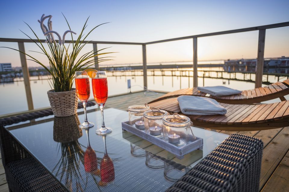 Hausboot mieten Fehmarn Burgtiefe Südstrand, Ferienhaus Ostsee in Fehmarn