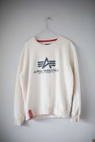 Alpha Industries Sweater Pullover Beige M Hoodie Oberteil Print Wandsbek - Hamburg Jenfeld Vorschau