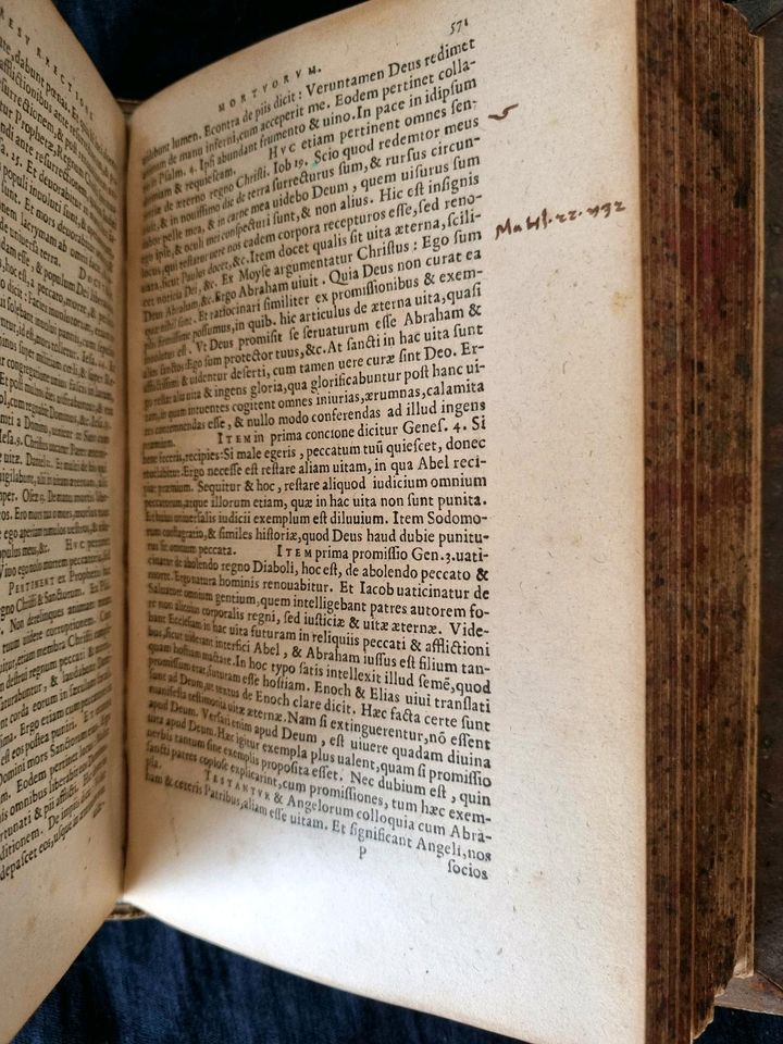 Philipp Melanchthon 1564, antikes Buch, Corpus Doctrinae Christin in Nürnberg (Mittelfr)
