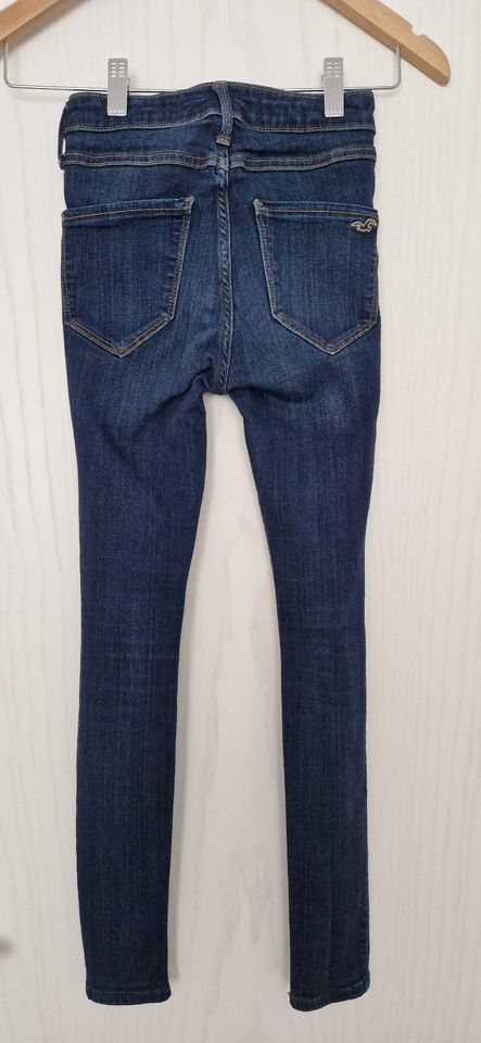 Hollister High Rise Mädchen Jeans Legging W23/L26 - Größe 134 in Dieburg