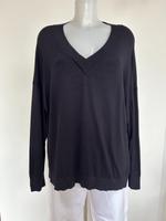 Comma Pullover Feinstrick Gr. M marine V-Ausschnitt Viskose Bayern - Greifenberg Ammersee Vorschau