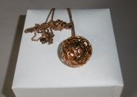 Pandora rosegold Kette 80cm mit Kugel Anhänger Niedersachsen - Marschacht Vorschau