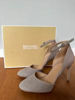 Neuwertige Michael Kors Wildleder-Pumps hellgrau Nordrhein-Westfalen - Dorsten Vorschau