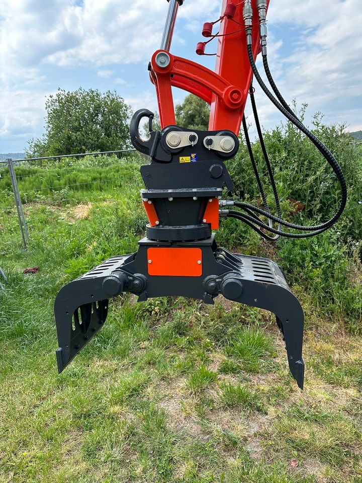 Minibagger , Bagger Kubota U 56-5 zu vermieten , mieten , Verleih in Nalbach