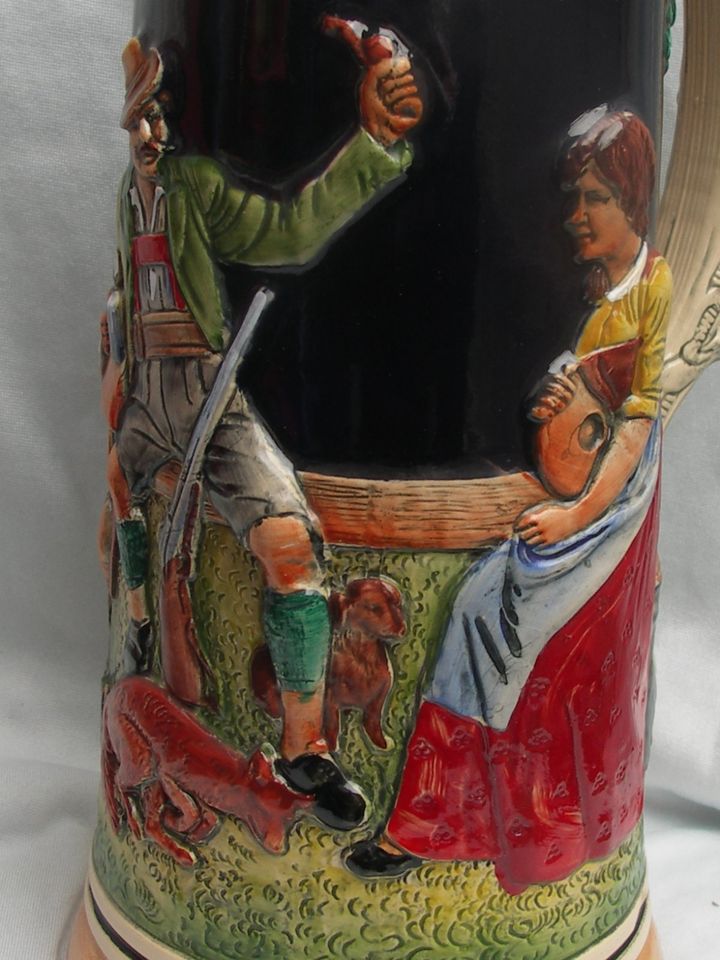 Großer Pracht Sammlerkrug Bierkrug 35 cm,original Thewalt,selten in Wiesbaden