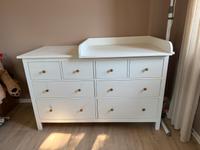 Ikea Hemnes Kommode Weiß 8 Schubladen groß Wickeltisch Aufsatz Mecklenburg-Vorpommern - Stralsund Vorschau