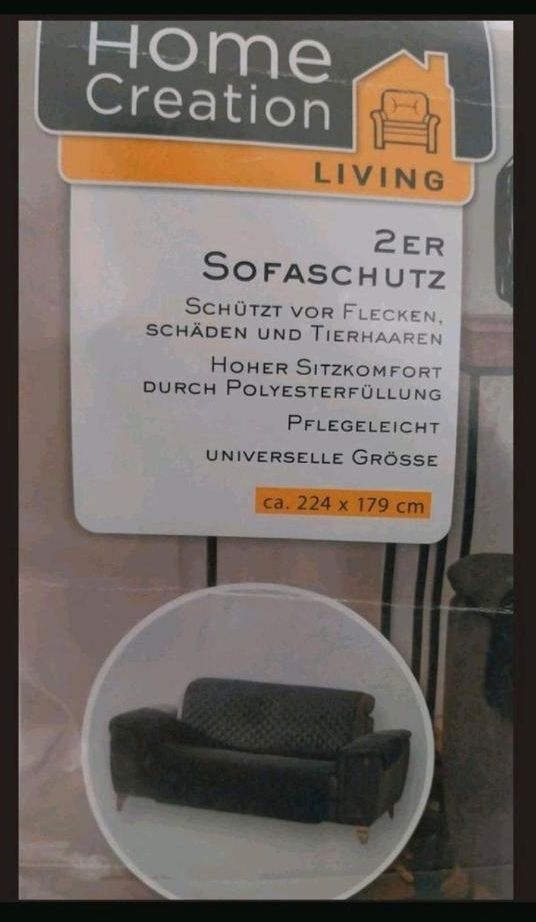 NEU Sofa Schutz Decke für  2  und 3 Sitzer in Kreuztal