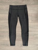 Lululemon Hose pants Gr 8 grau schwarz yoga running Hessen - Hanau Vorschau