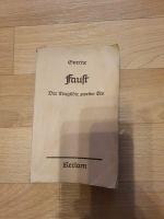 Buch Goethe Faust Der Tragödie zweiter Teil 1941 Sachsen-Anhalt - Halle Vorschau