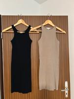 H&M Kleid in Schwarz/Beige (Größe XS) Bayern - Nittenau Vorschau
