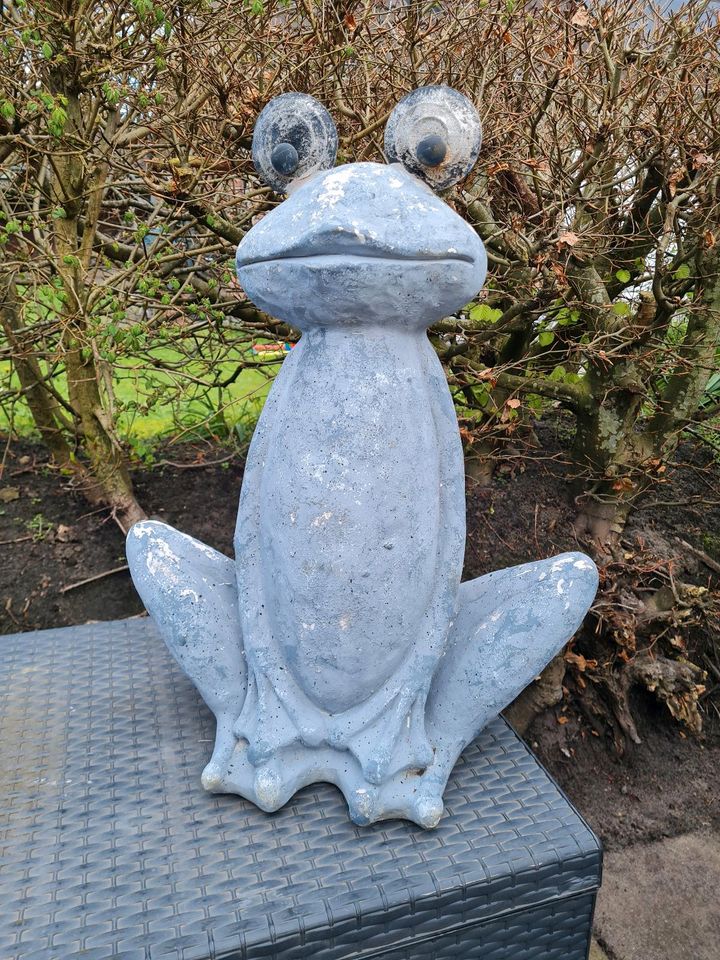 Dekofigur Frosch für Garten in Jübek
