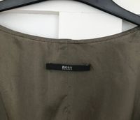 BOSS, Kleid 100% Seide, Midi, runder Ausschnitt, Midi, Khaki, 34 Niedersachsen - Hildesheim Vorschau