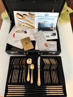 Luxuriöses Besteckset von SBS Solingen Gloria Royal 23/24 Karat Leipzig - Probstheida Vorschau