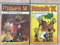 Mosaik 1980 & 1981 Comic / 2 Hefte -  10/80 & 4/81 Dresden - Loschwitz Vorschau