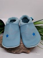 Lederpuschen von Neofee Größe 21, Krabbelschuhe, Babyschuhe Niedersachsen - Hechthausen Vorschau