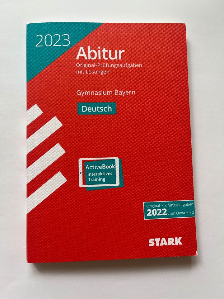 Deutsch Abitur Bayern 2023 in Straßlach-Dingharting