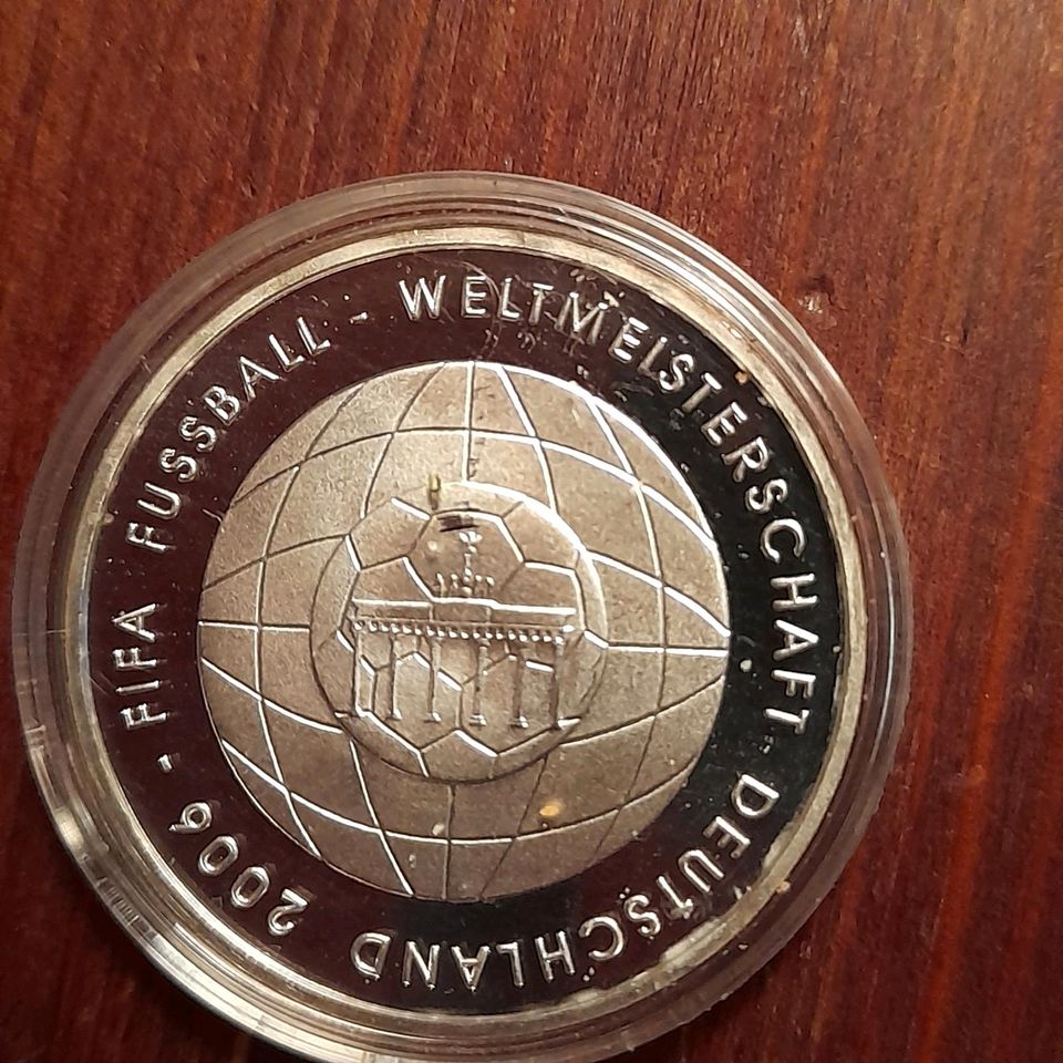 5 × 10 Euro Silbermünzen in Wuppertal