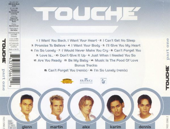 Touche - Part One "CD" (BMG RTL Musikedition) in Herzogenrath