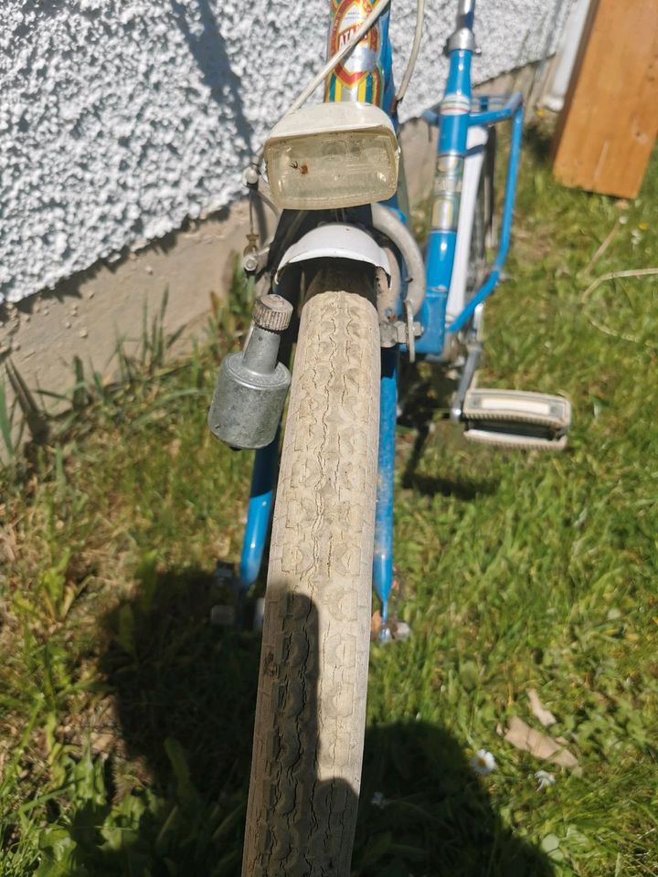 Vintage Fahrrad Adriablau Retro zum Herrichten in Weilheim