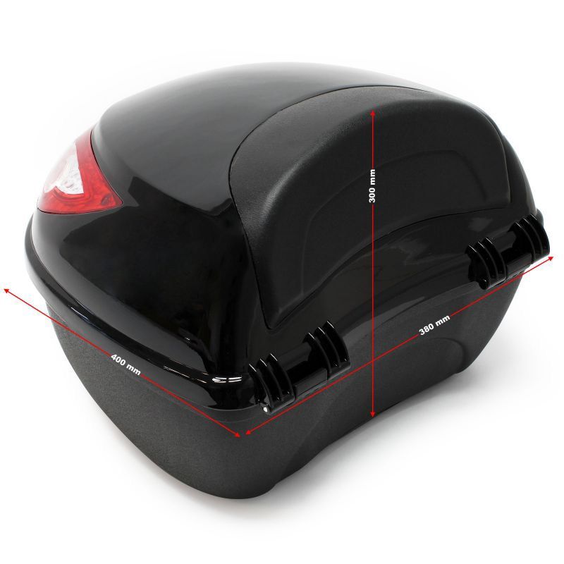 Top Case 22L Schwarz Motorrad Motorrad Helm Aufbewahrungskoffer in Gladbeck