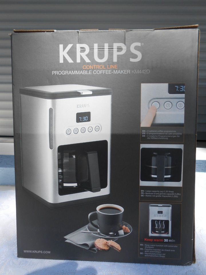 KAFFEEMASCHINE - FILTERMASCHINE - KRUPS KM442D in Bayern - Regensburg |  Kaffeemaschine & Espressomaschine gebraucht kaufen | eBay Kleinanzeigen ist  jetzt Kleinanzeigen