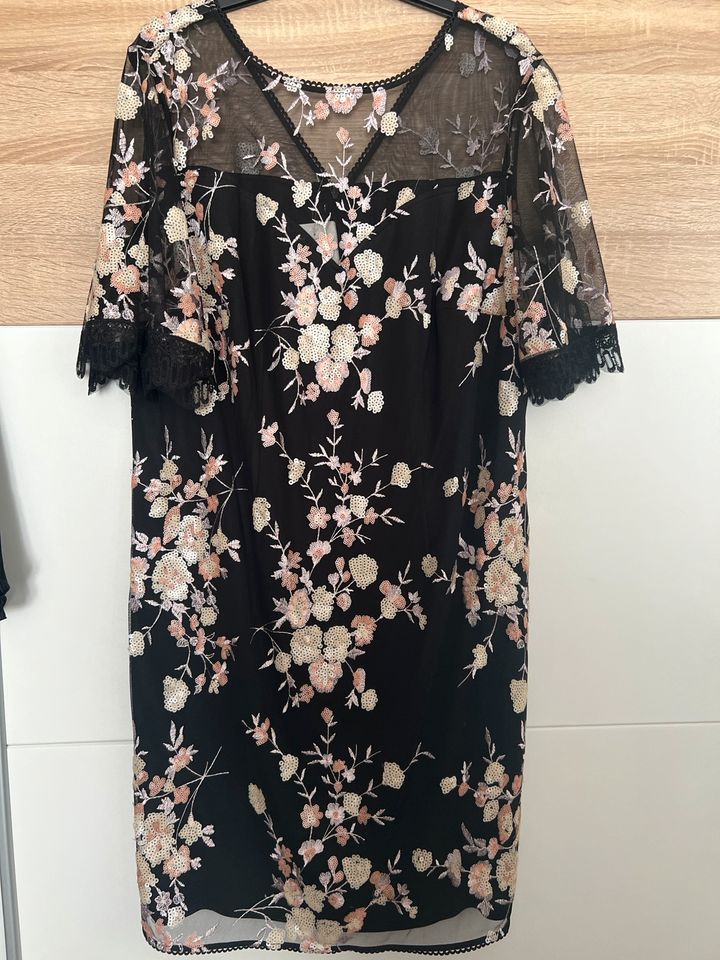 Kleid, Abendkleid schwarz gr. 46 sehr hochwertig in Hamburg