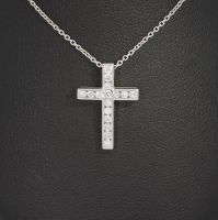 WERT 2150 € BRILLANT COLLIER KREUZ (0,28 ct) 18 K GOLD vxlt 87496 Essen - Altenessen Vorschau