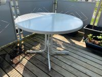 Balkontisch Terrassentisch Tisch weiß rund klappbar Hessen - Gießen Vorschau