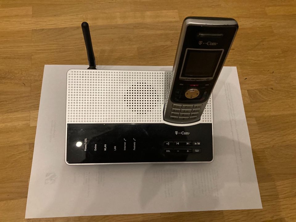 Telefon Sinus W 500V t-com dsl WLAN-Router AB OVP Zubehör in Essen