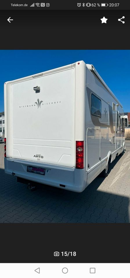 Wohnmobil Niesmann&Bischoff Arto 74 L Top Ausstattung,Markise neu in Fridolfing