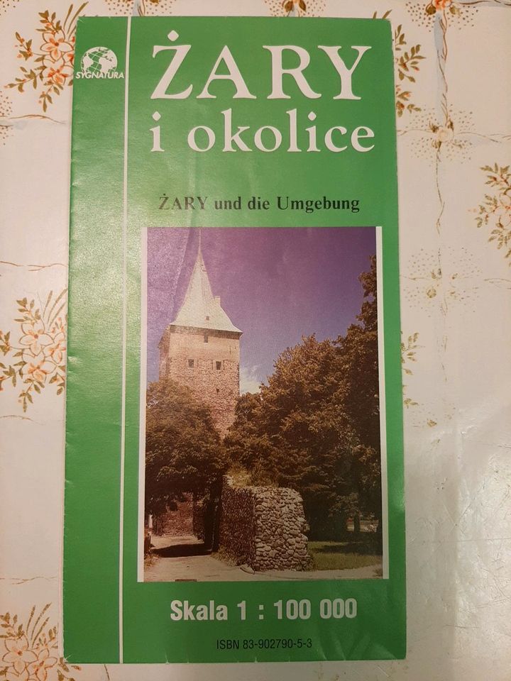 Stadtplan ŻARY i okolice und die Umgebung (SORAU) NEU in Hamburg