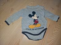 Mickey Mouse Body Disney Gr. 56 grau blau Nordrhein-Westfalen - Brakel Vorschau