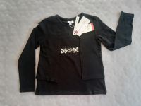 Langarmshirt, schwarz, Glitzer, Mädchen, OVS-Kids, Gr.116 Baden-Württemberg - Schönaich Vorschau