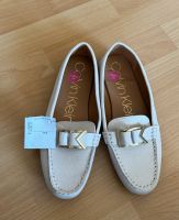 Calvin Klein Moccasins Damen 38 Halbschuhe Skipper Ballerina Sachsen-Anhalt - Halle Vorschau