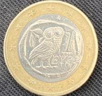 Ein Euro 2002 Griechenland Eule Bayern - Hof (Saale) Vorschau