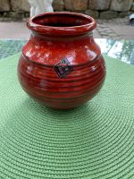 Ton Vase rot Niedersachsen - Wedemark Vorschau