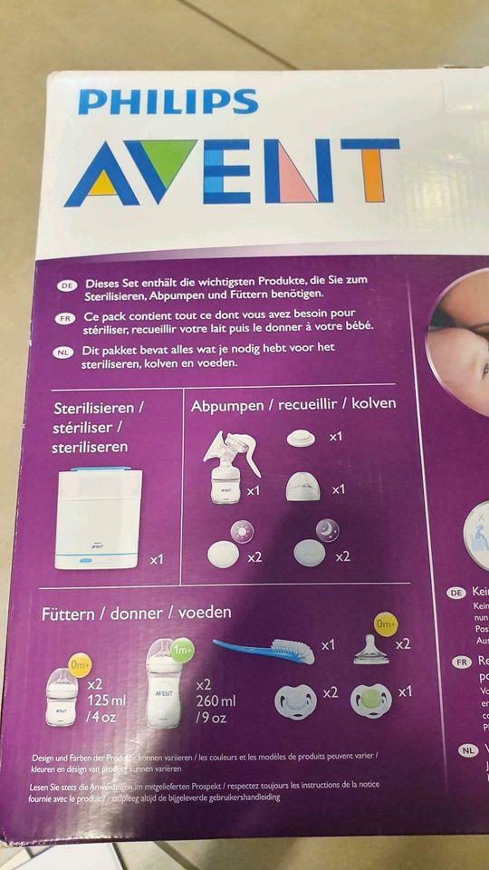 Philips Avent Babystarterset - Sterilisation  + Milchpumpe + mehr in Teutschenthal