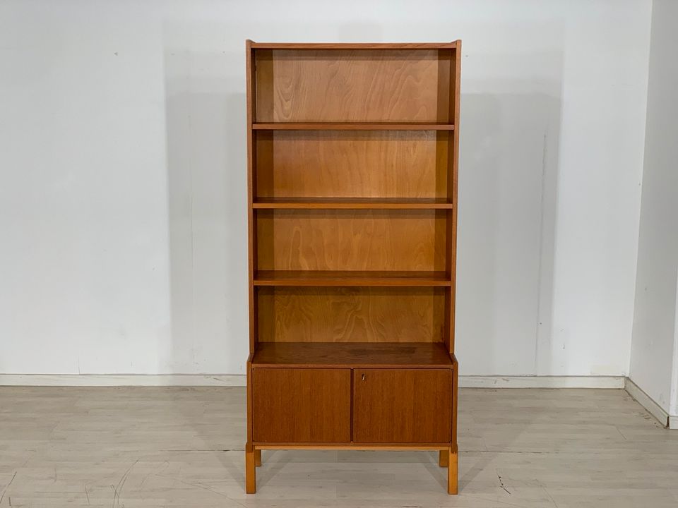 MID CENTURY TEAK REGAL BÜCHERSCHRANK BÜCHERREGAL HIGHBOARD VINTAGE in Berlin