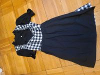 Dirndl, Bluse, Schürze schwarz kariert knielang Kr. München - Grasbrunn Vorschau