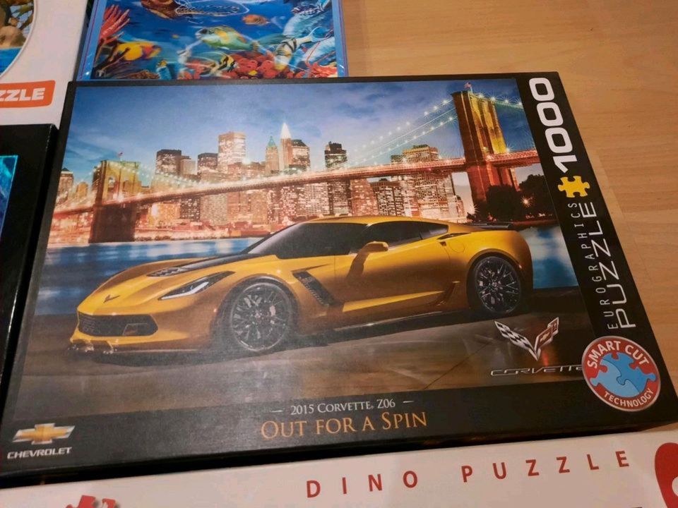 500 - 1000 London Corvette Drache Leipzig Metallic 3D Puzzle ab 8 in Leipzig