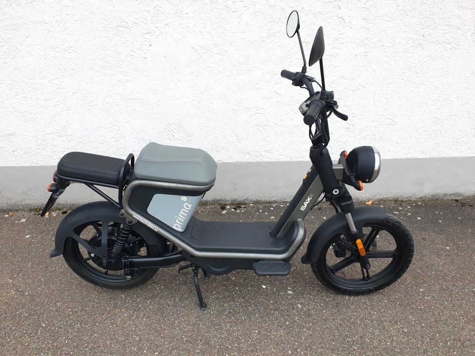 Kmh Scooter 45 eBay Motorroller mit | Baden-Württemberg Sitz 799 gebraucht - Elektroroller anthrazit Kleinanzeigen Km PRIMA-E jetzt bis Km ist Crailsheim | Kleinanzeigen & in 50