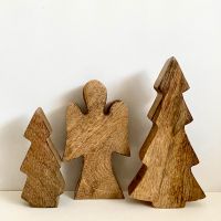 Engel Tanne Mangoholz Tannenbaum Weihnachtsdeko Winterdeko Dortmund - Wickede Vorschau