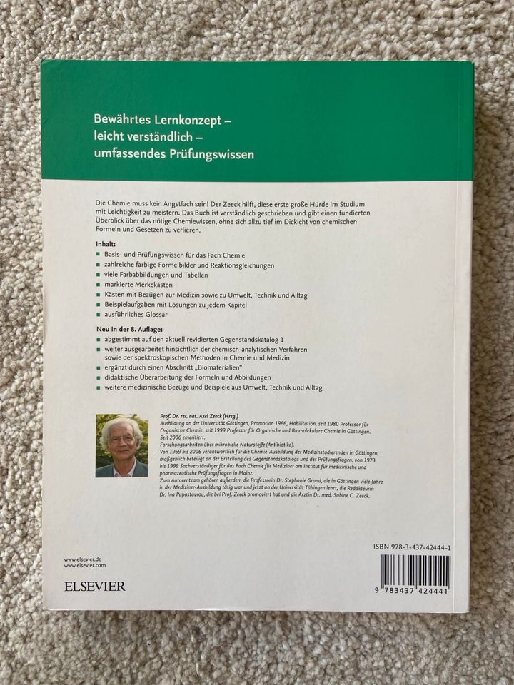 Chemie für Mediziner Zeeck Elsevier in Lübeck