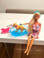 Barbie mit beweglichem Hund, Badewanne, Kleider Münster (Westfalen) - Mecklenbeck Vorschau