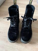 schwarze Dr. Martens 1460 Pascal Velvet Samt Nordrhein-Westfalen - Frechen Vorschau
