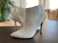 Echtleder Stiefel Stiefeletten Buffalo Pumps weiss 38 Bayern - Langenmosen Vorschau