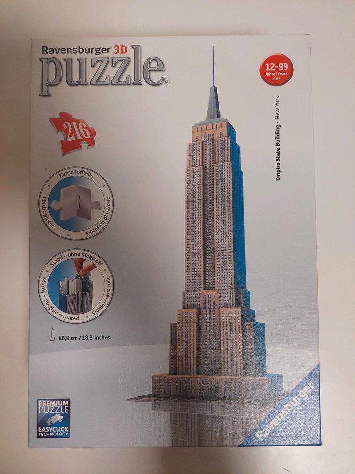 Ravensburger 3D Puzzle Empire State Building in Oberhaid