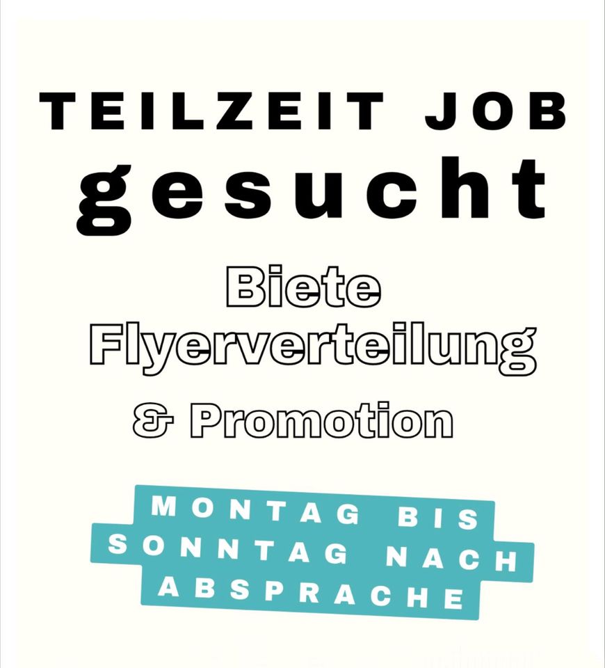 TZ/Promotion/Flyerverteilung in Berlin