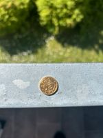 Münze 1 Cent Fählprägung in goldener Farbe  Jahre 2002 Bayern - Regensburg Vorschau