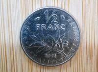 /2 Franc 1971 Frankreich Münze, Stgl, Nickel Wandsbek - Hamburg Rahlstedt Vorschau